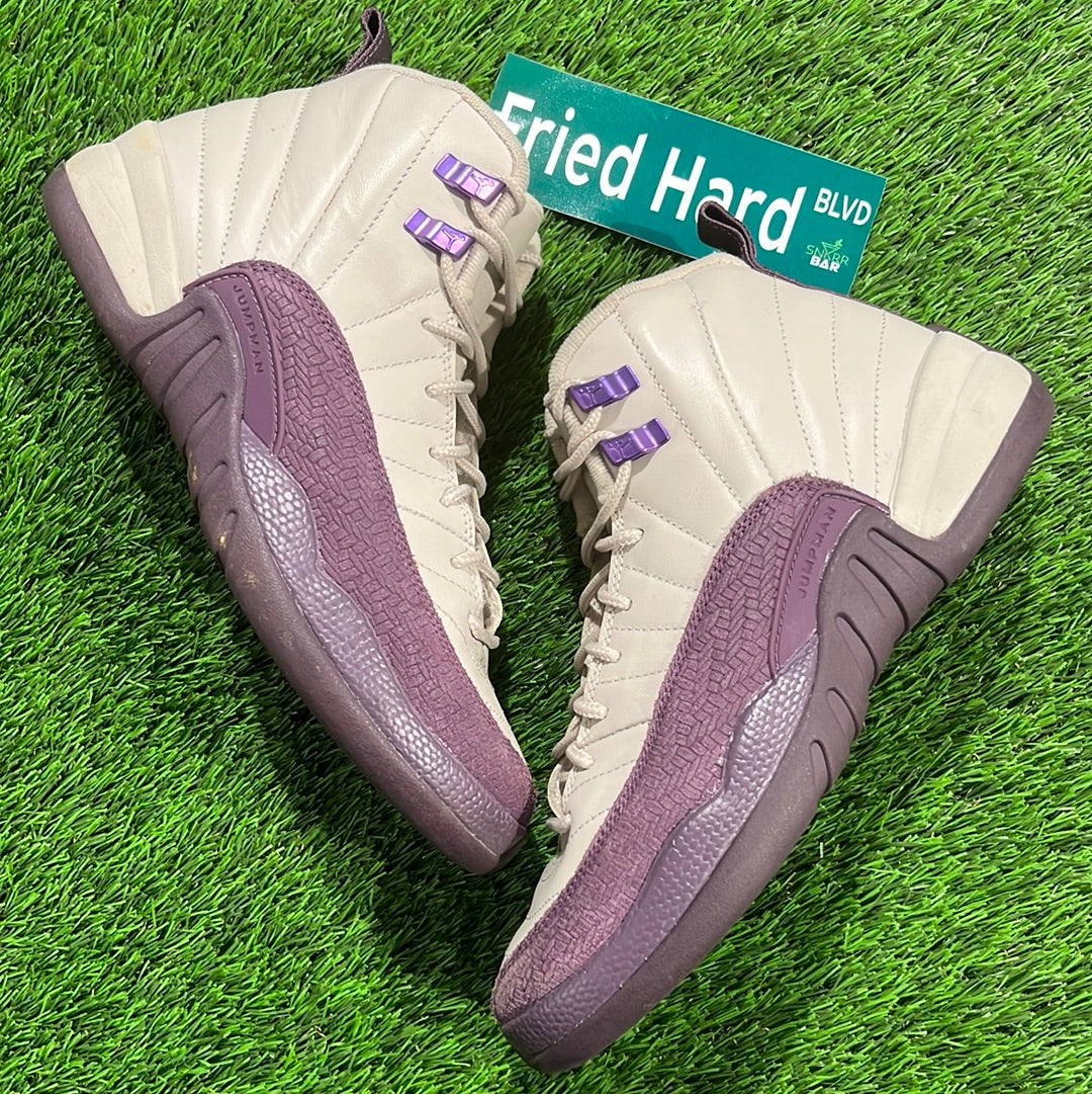 Air jordan 12 sale gs pro purple