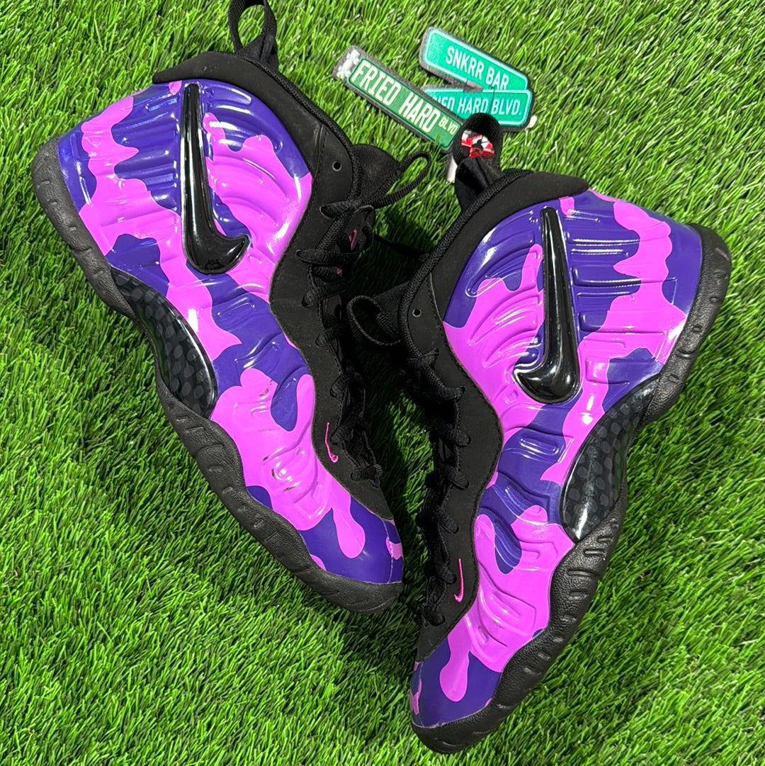 Nike little posite pro cheap purple camo