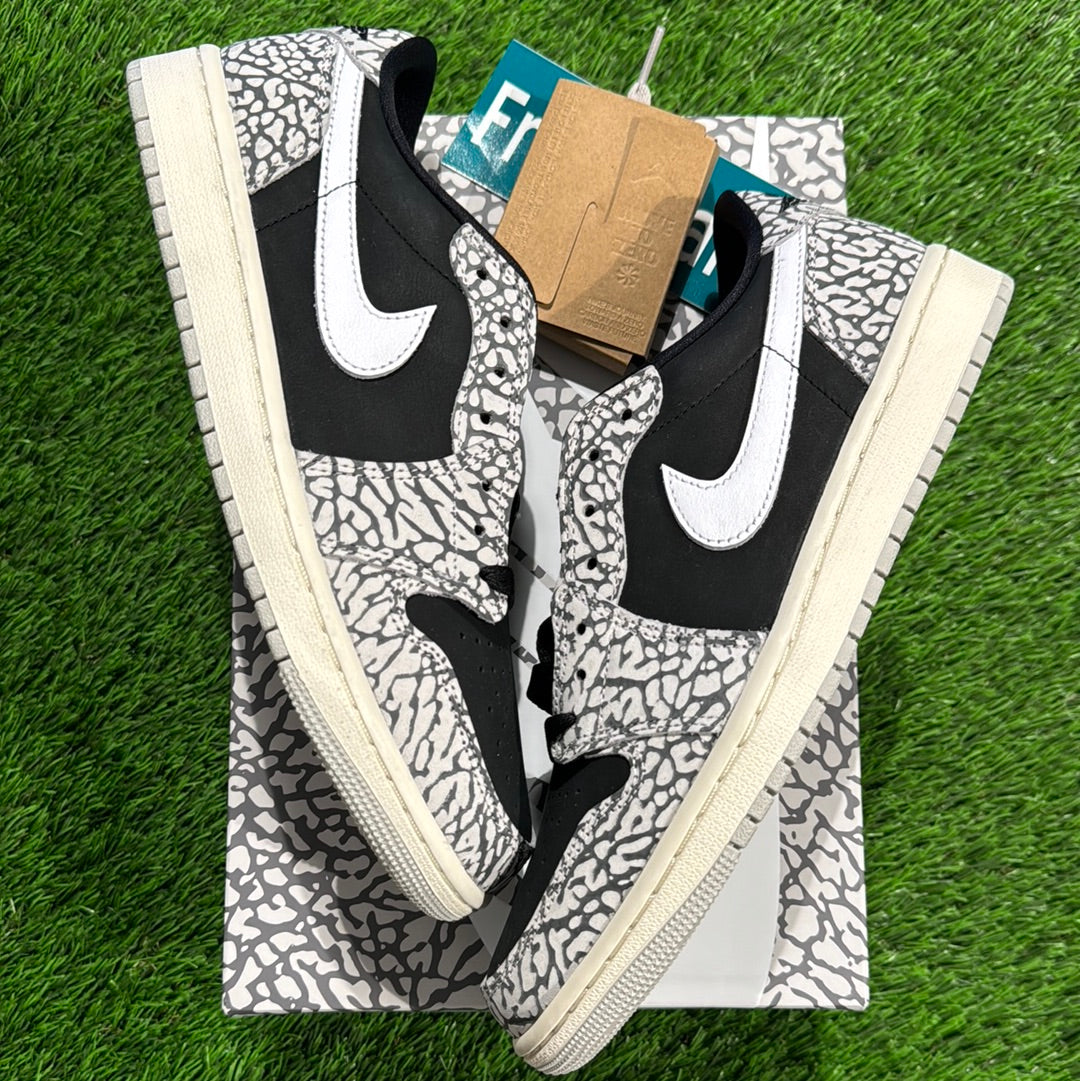 Wmns Air Jordan 1 Retro Low OG 'Black Cement'