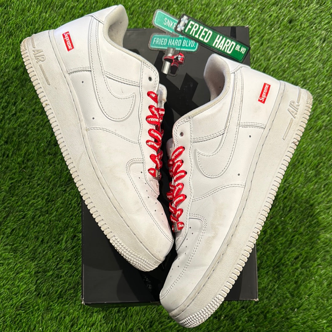 Supreme x Air Force 1 Low 'Box Logo - White'