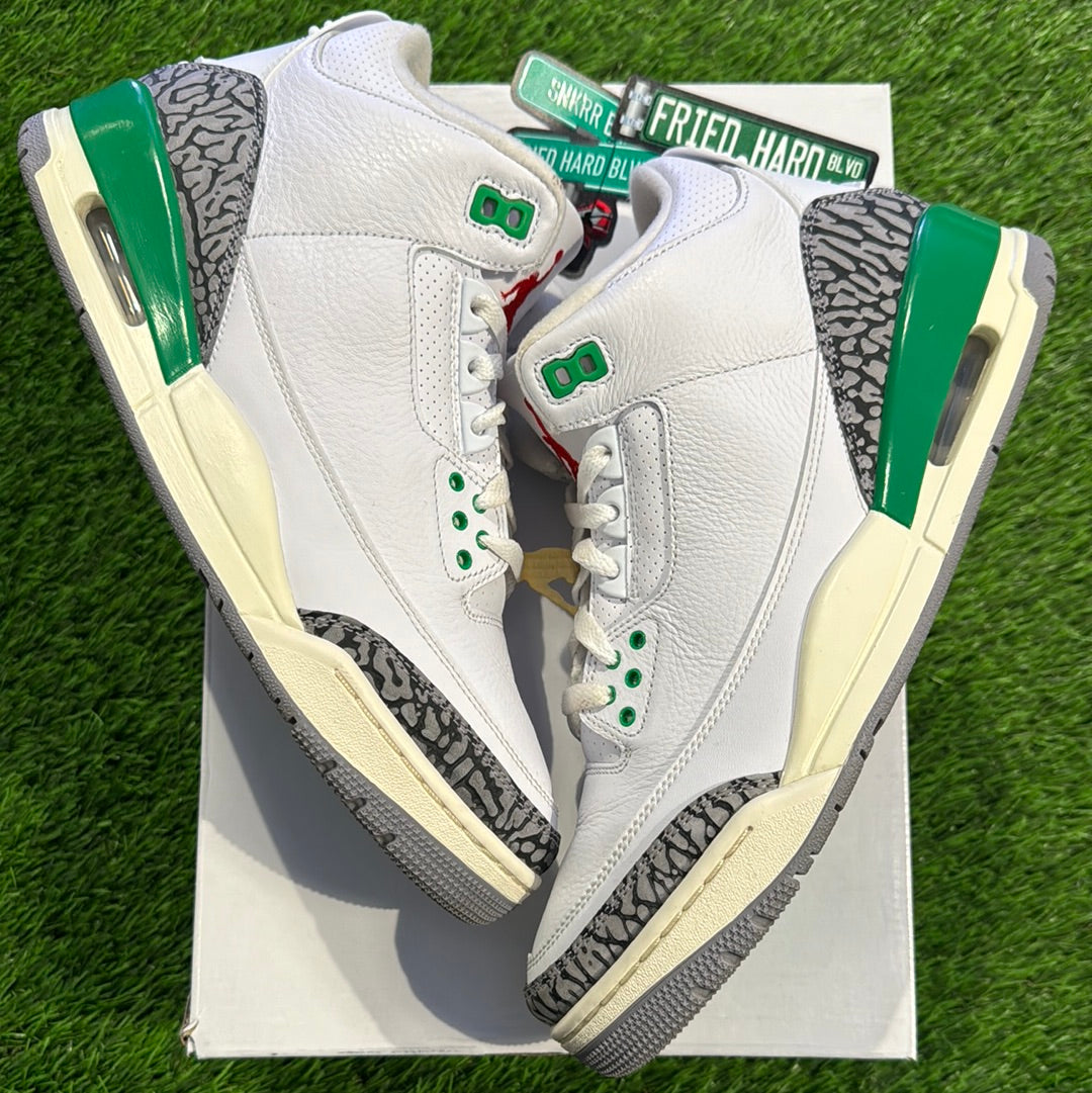 Wmns Air Jordan 3 Retro 'Lucky Green'