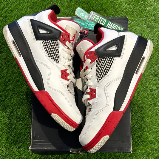 Air Jordan 4 Retro GS 'Fire Red' 2012