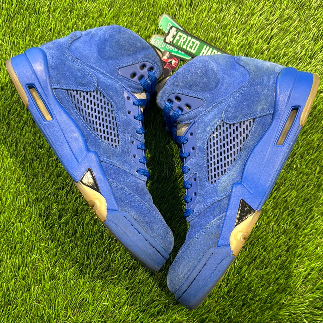 Air Jordan 5 Retro 'Blue Suede'