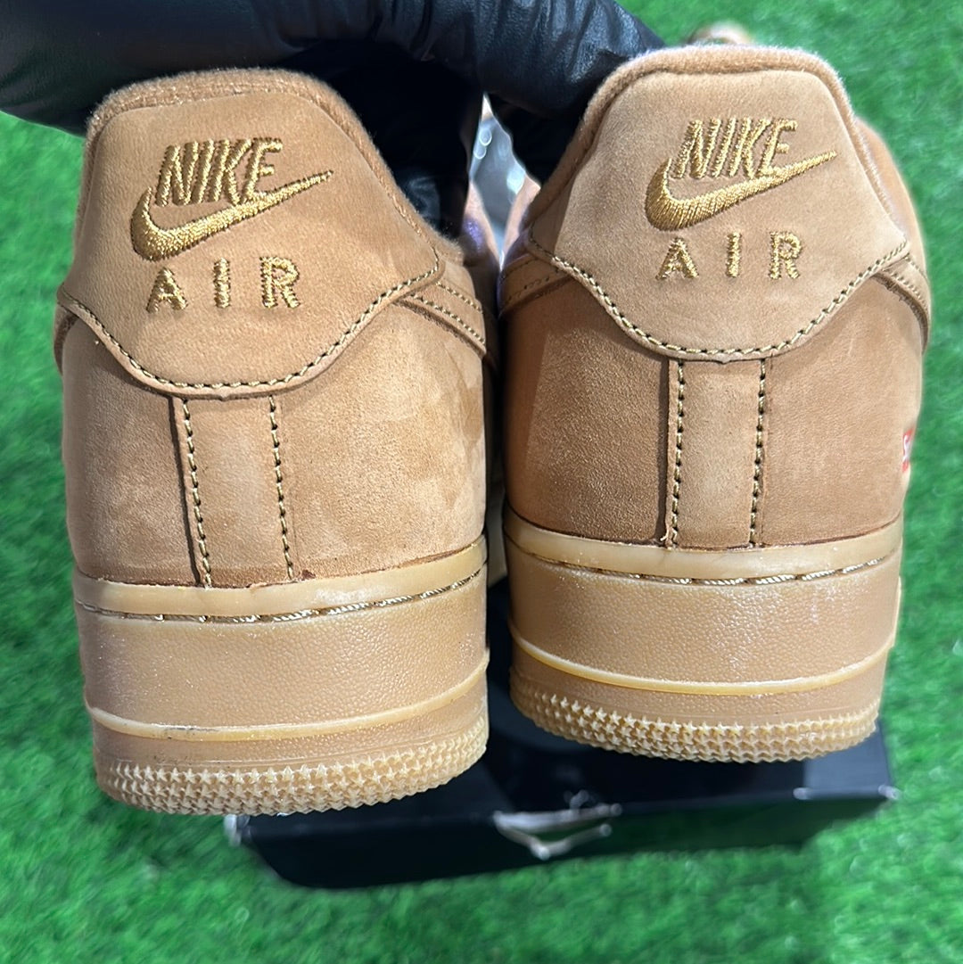 Supreme x Air Force 1 Low SP 'Box Logo - Wheat'