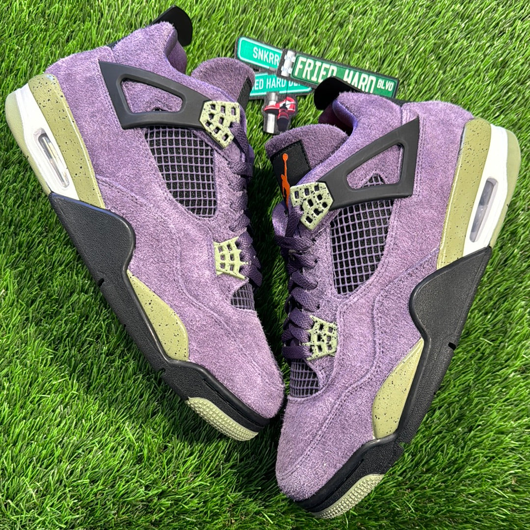 Wmns Air Jordan 4 Retro 'Canyon Purple'