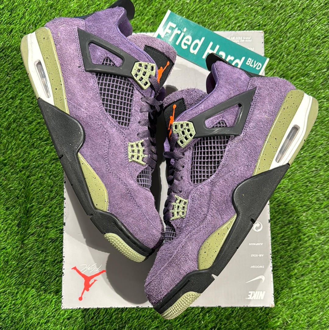 Wmns Air Jordan 4 Retro 'Canyon Purple'