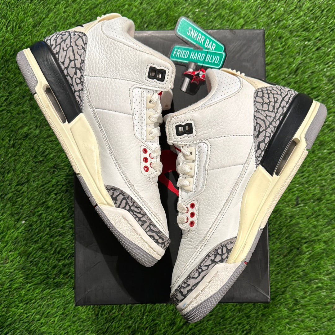 Air Jordan 3 Retro GS 'White Cement Reimagined'