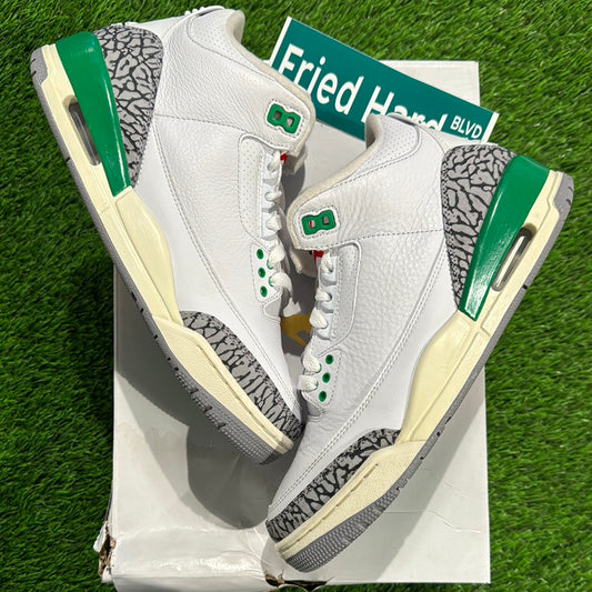 Wmns Air Jordan 3 Retro 'Lucky Green'