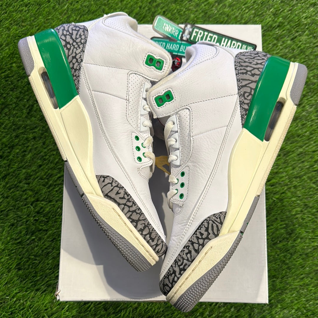 Wmns Air Jordan 3 Retro 'Lucky Green'