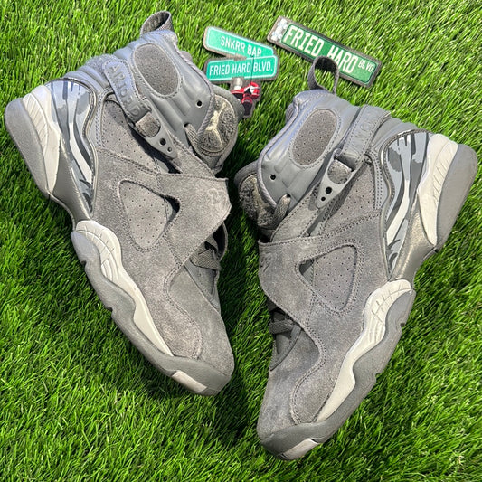 Air Jordan 8 Retro GS 'Cool Grey'