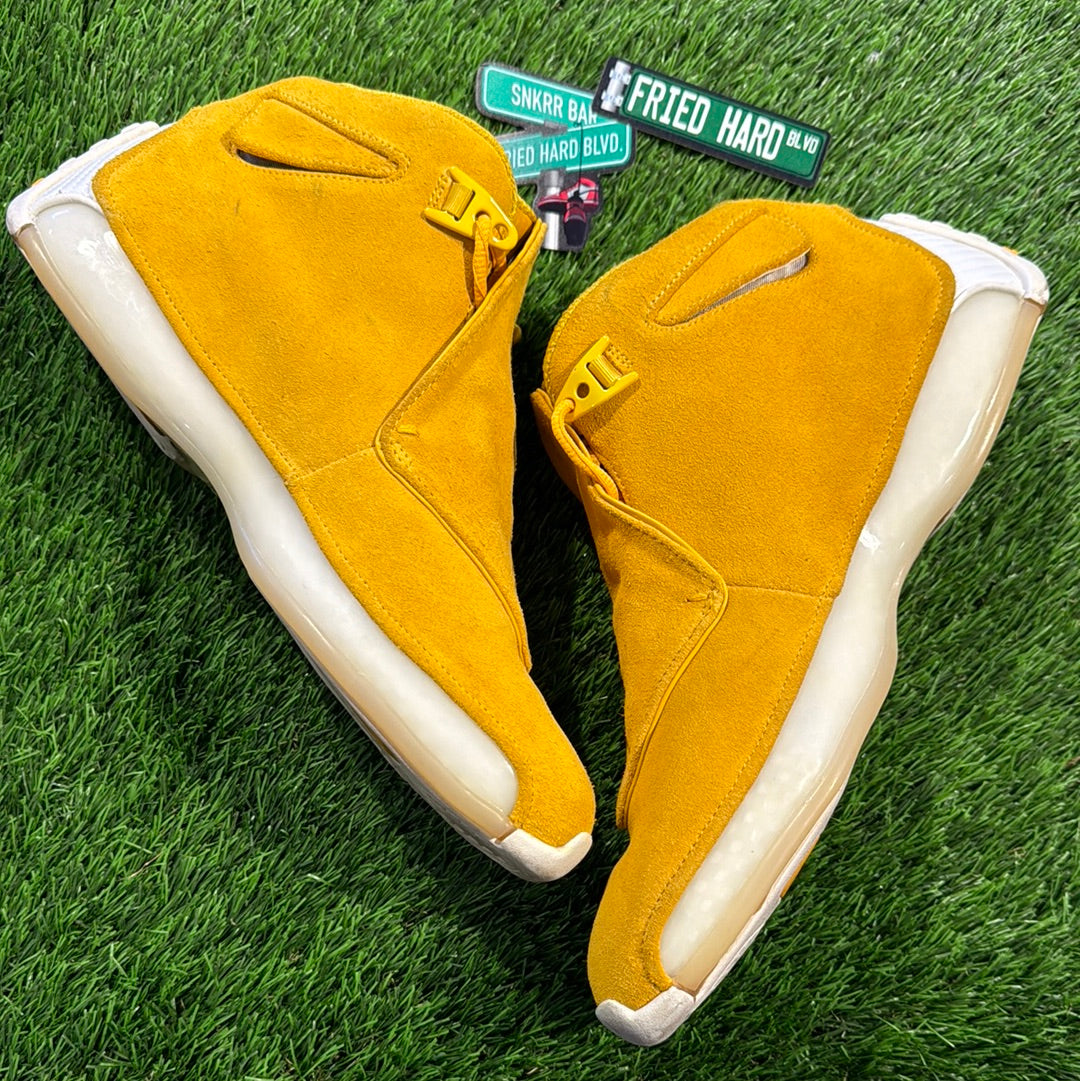 Air Jordan 18 Retro 'Yellow Suede'