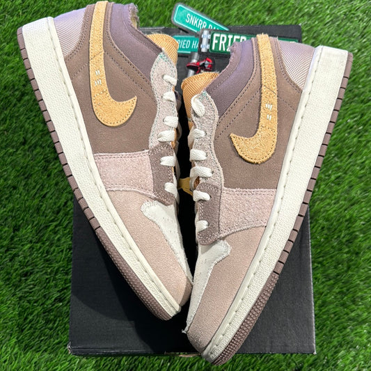 Air Jordan 1 Low SE Craft GS 'Inside Out - Taupe Haze'