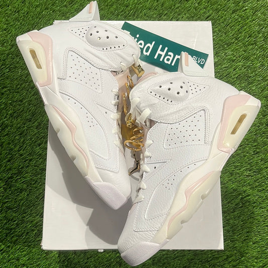 Wmns Air Jordan 6 Retro 'Gold Hoops'