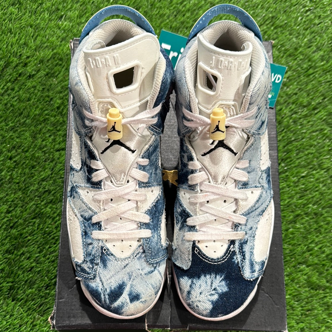 Air Jordan 6 Retro GS 'Washed Denim 2022'