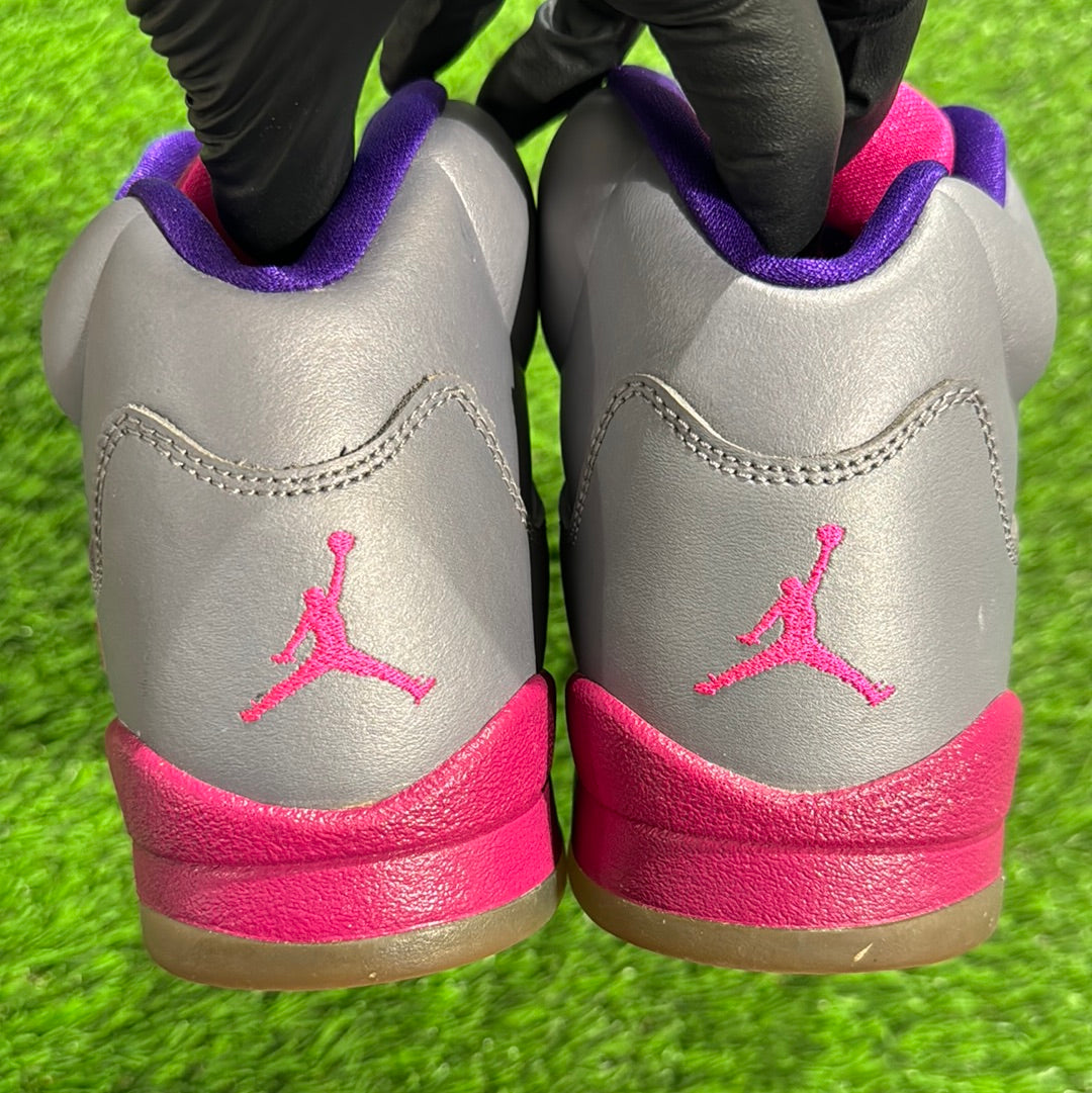 Air Jordan 5 Retro GS 'Cement Grey Pink'