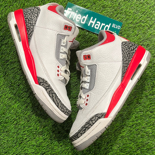 Air Jordan 3 Retro 'Fire Red' 2022