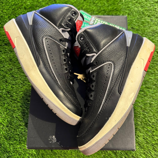 Air Jordan 2 Retro GS 'Black Cement'