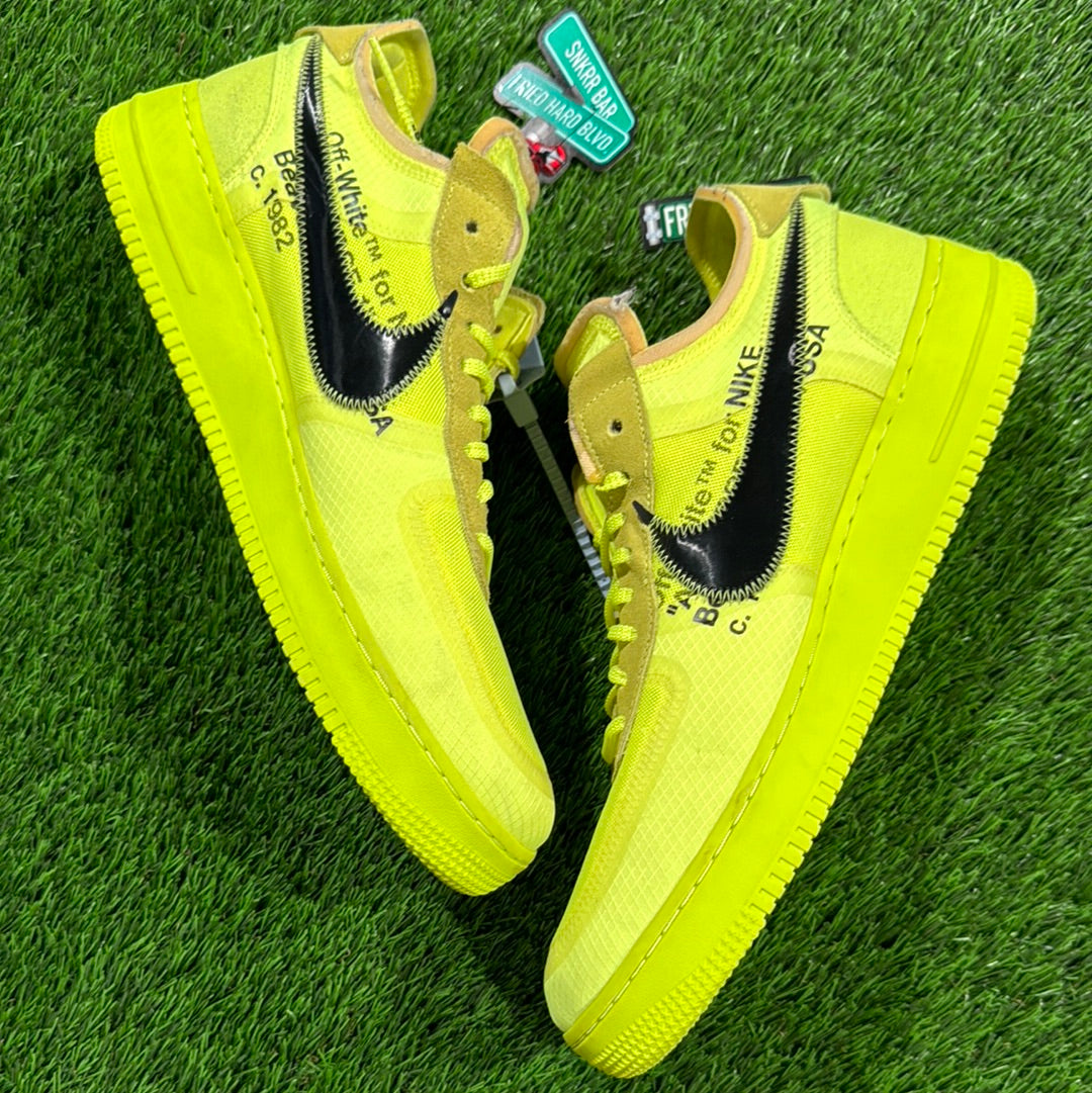 Off-White x Air Force 1 Low 'Volt'