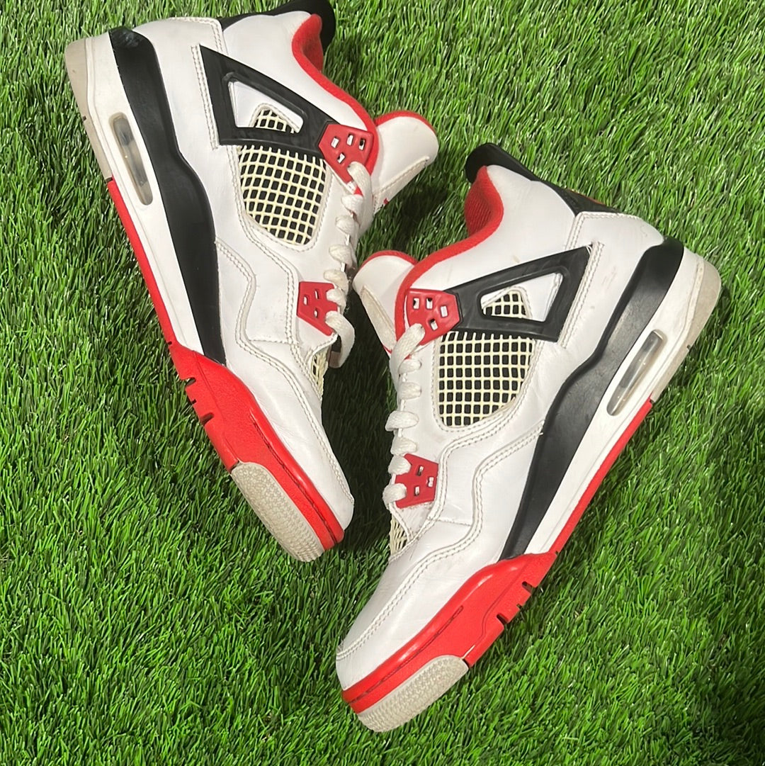 air jordan 4 retro og gs fire red