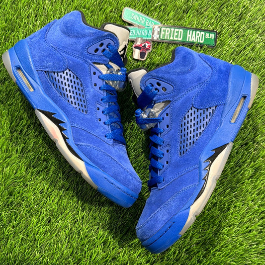 Air Jordan 5 Retro GS 'Blue Suede'