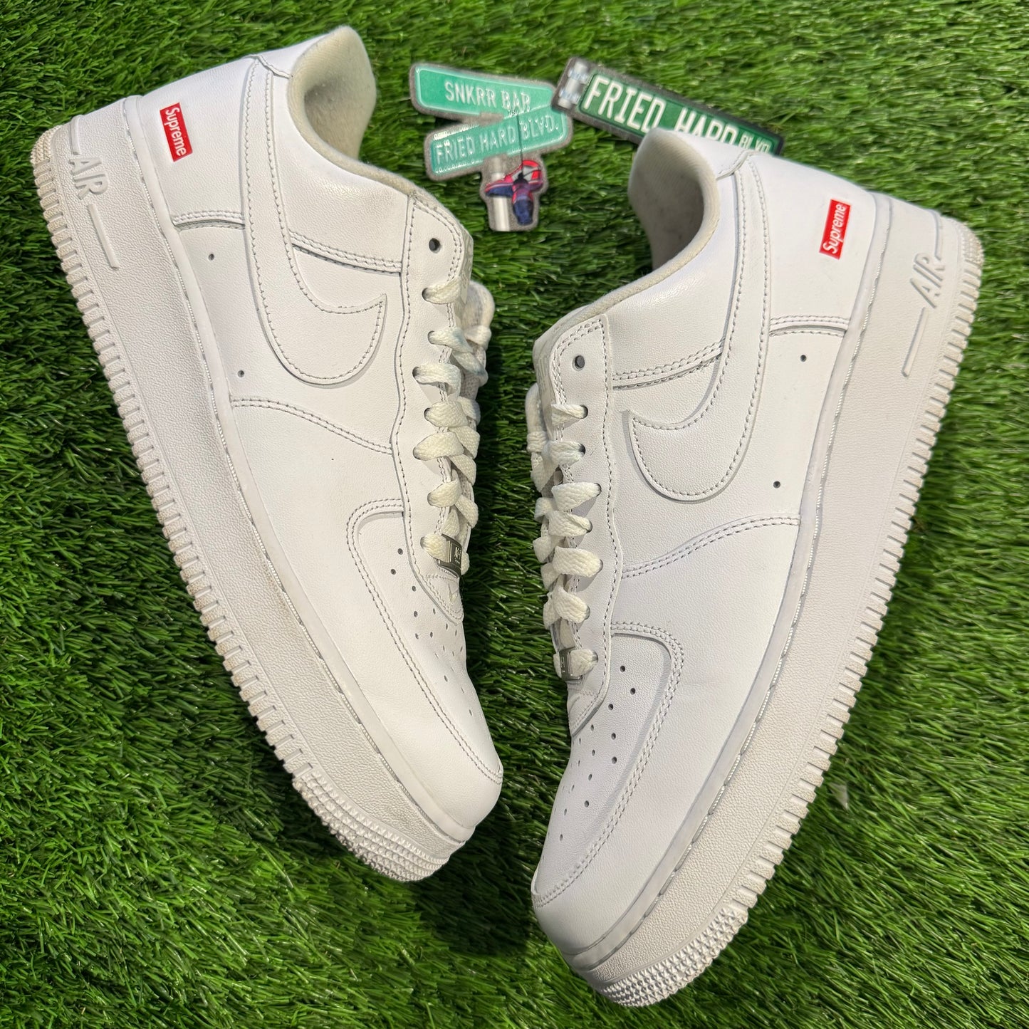 Supreme x Air Force 1 Low 'Box Logo - White'