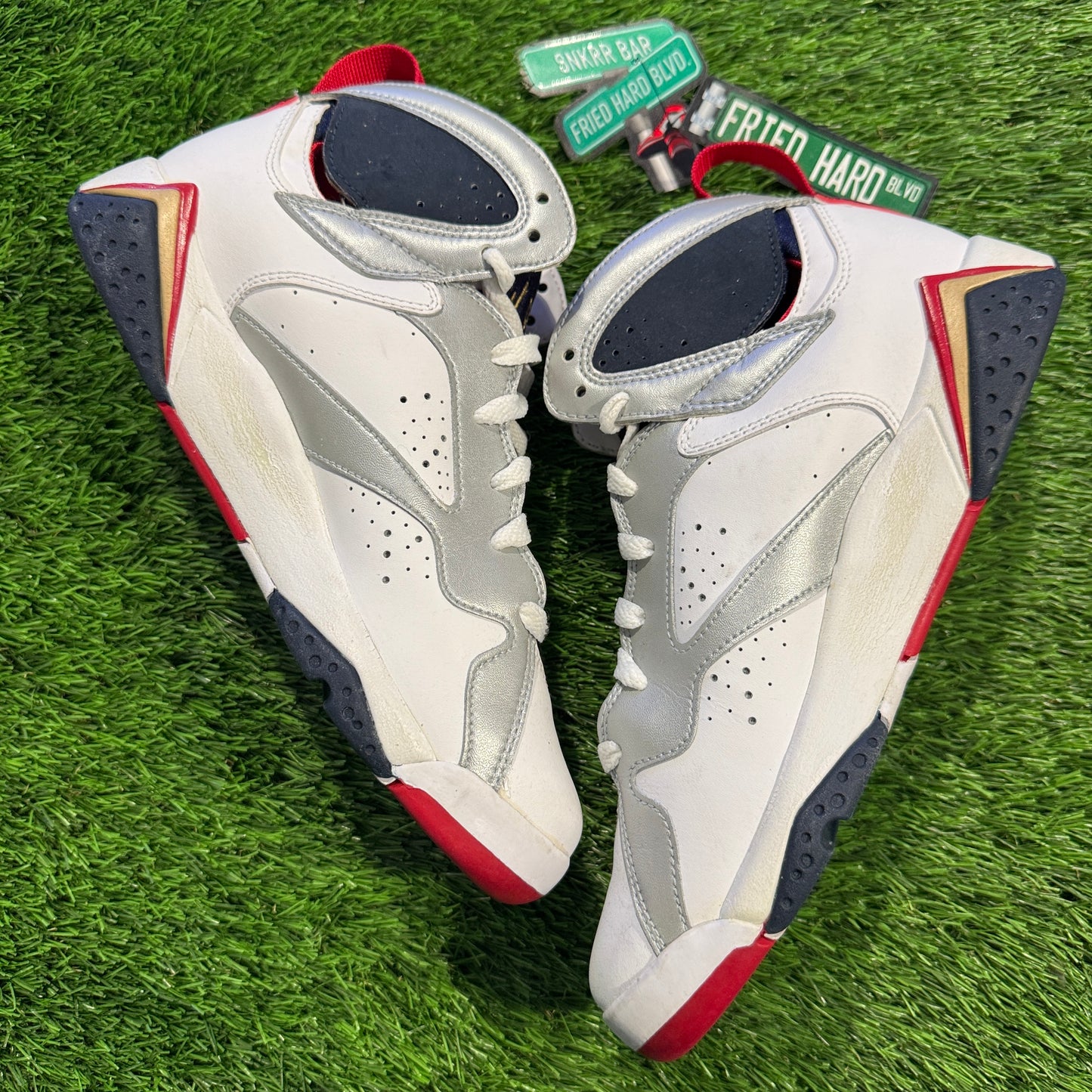 Air Jordan 7 Retro GS 'Olympic' 2012