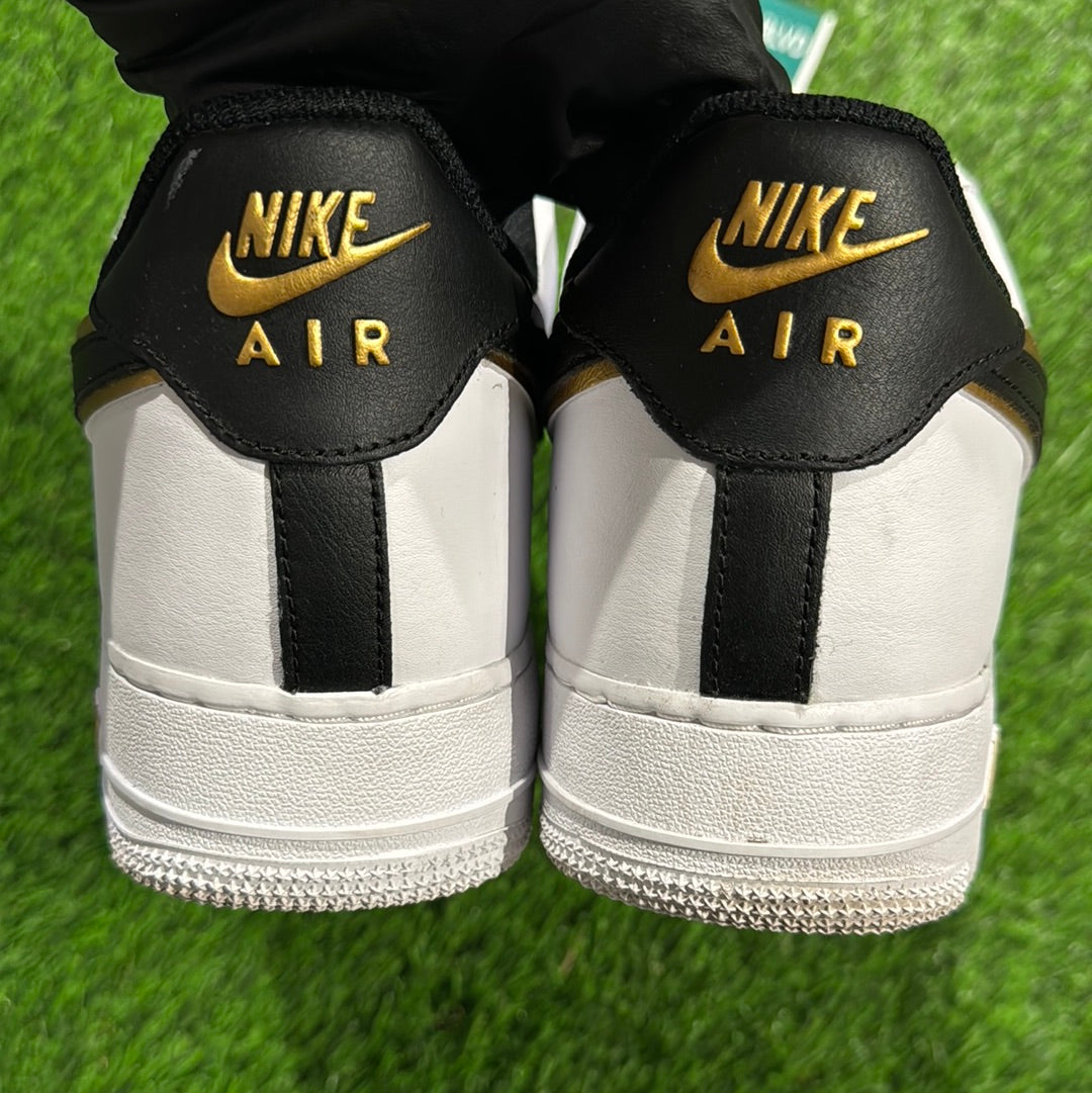 Air Force 1 '07 LV8 'Metallic Swoosh Pack - White Metallic Gold'