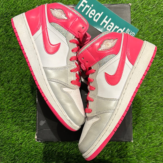 Air Jordan 1 Mid GS 'Platinum Pink'