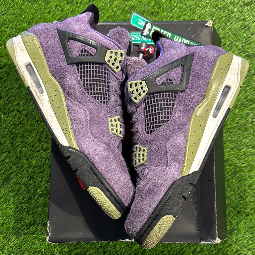 Wmns Air Jordan 4 Retro 'Canyon Purple'