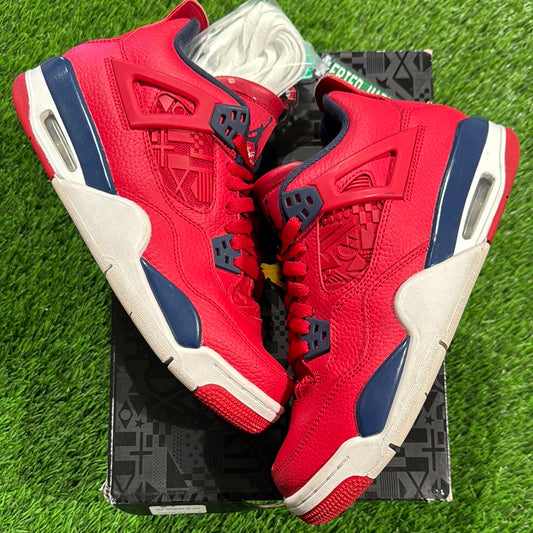 Air Jordan 4 Retro GS 'FIBA'