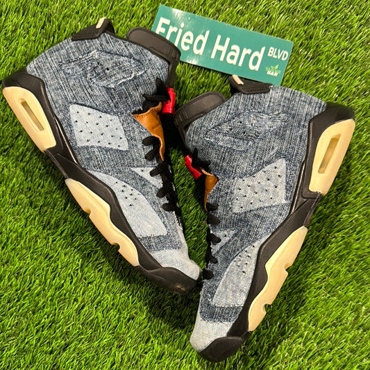 Air Jordan 6 Retro GS 'Washed Denim'