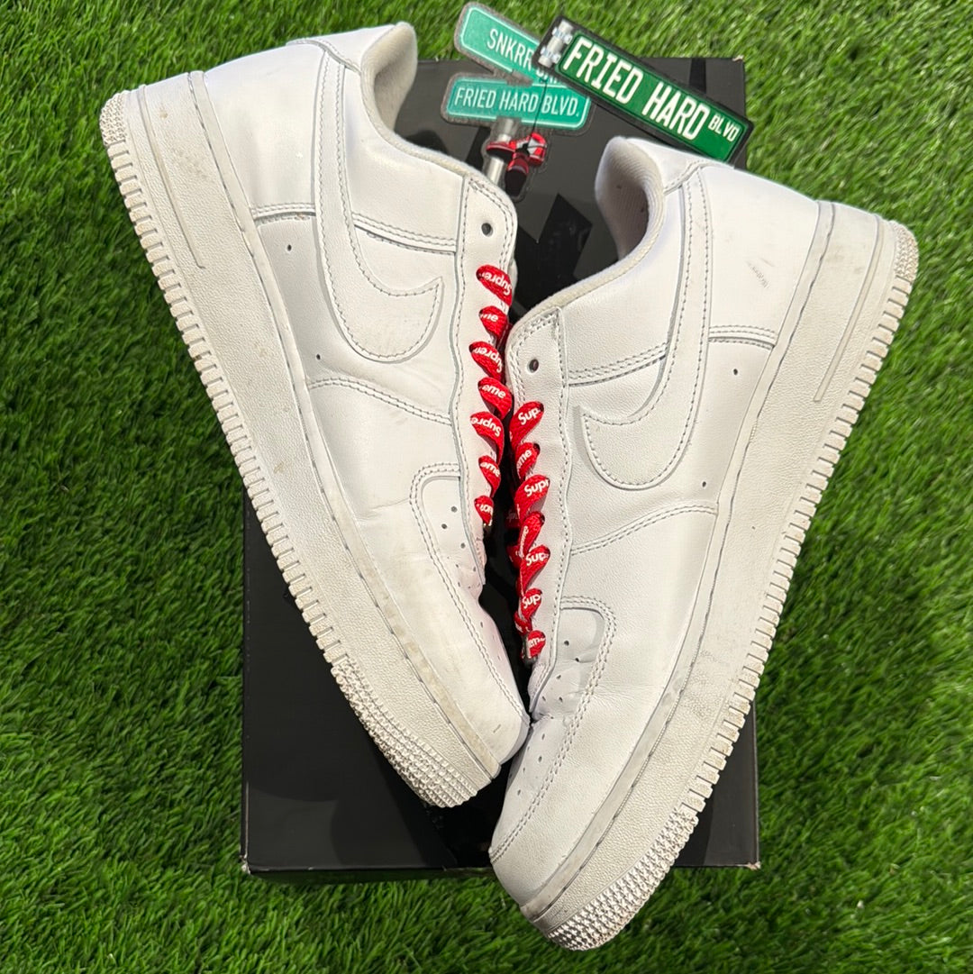 Supreme x Air Force 1 Low 'Box Logo - White'