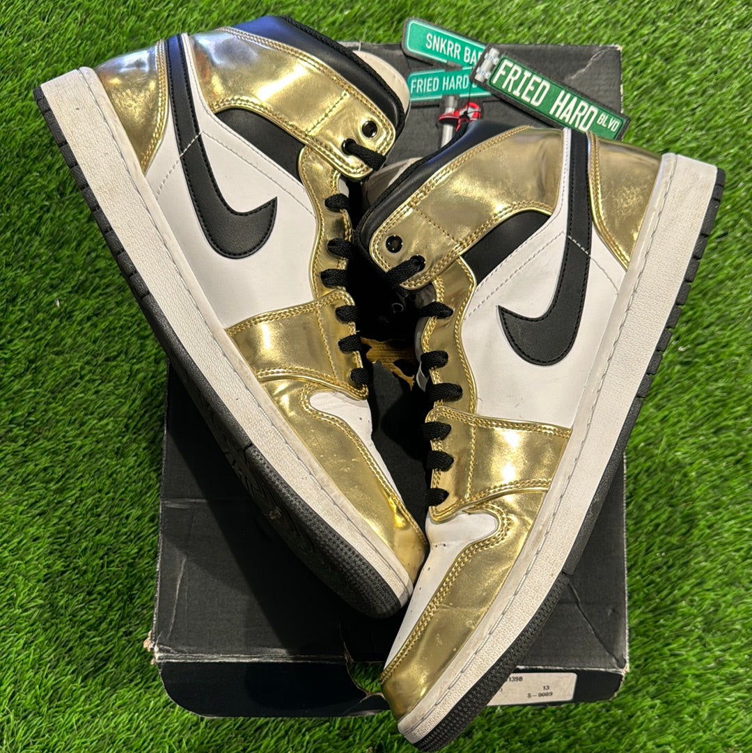 Air Jordan 1 Mid SE 'Metallic Gold'