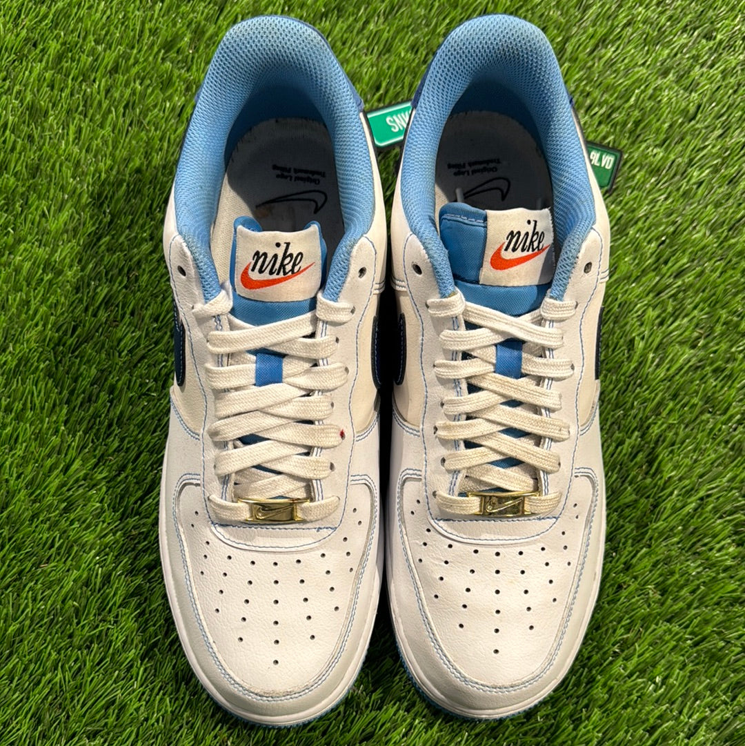 Air Force 1 '07 'First Use - White University Blue'