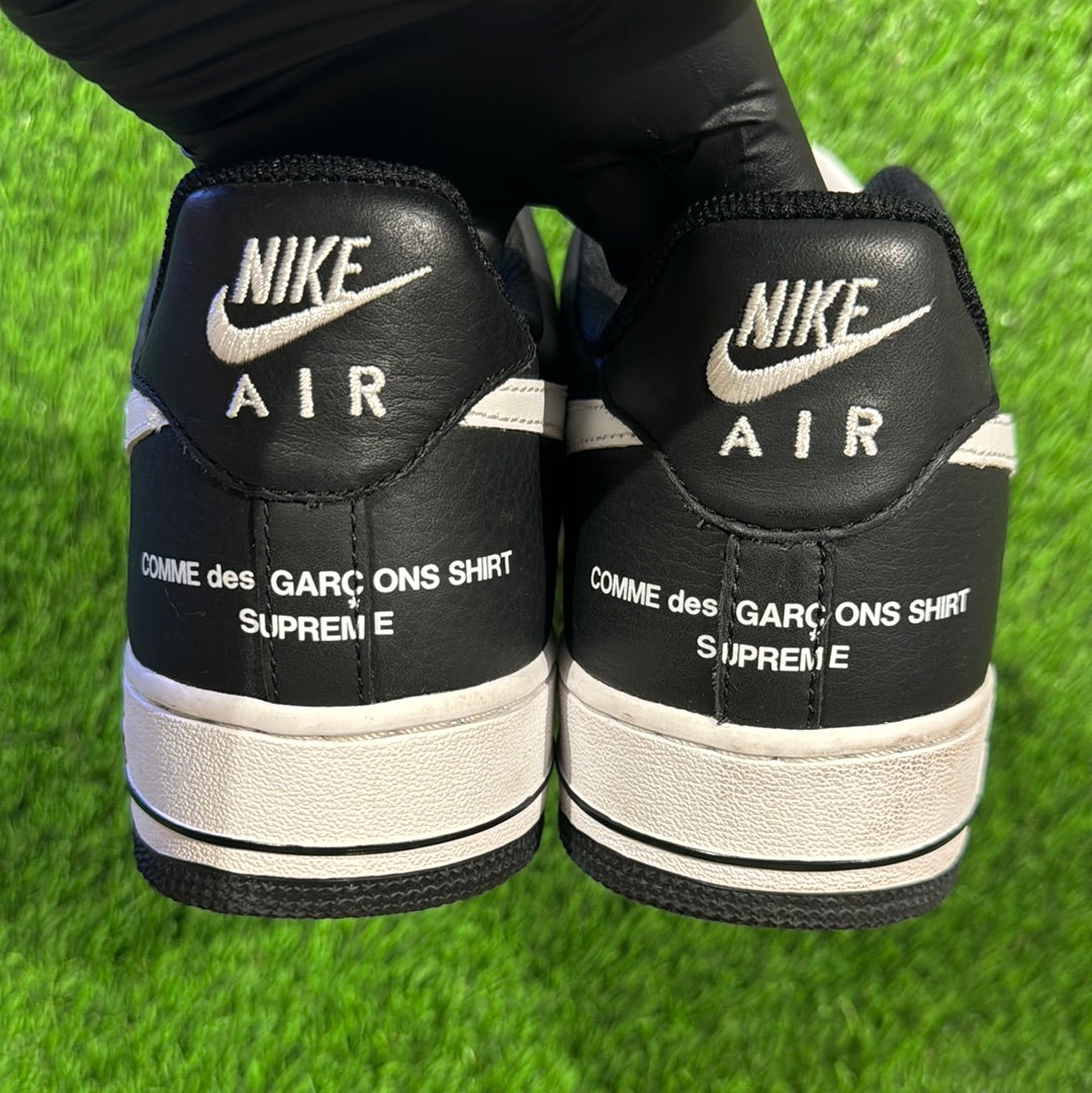 Supreme x Comme des Garçons SHIRT x Air Force 1 Low 'Black'