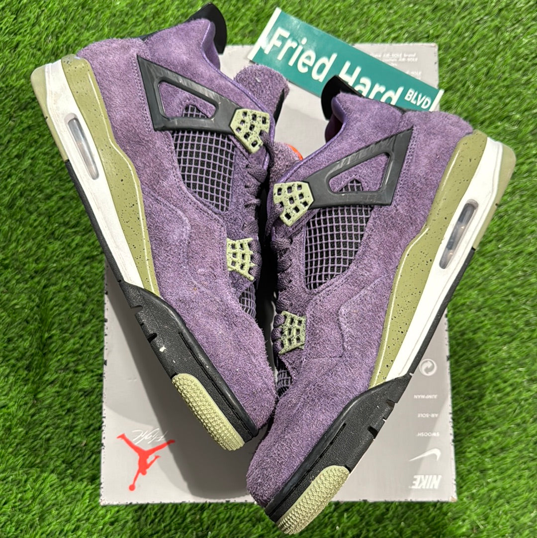 Wmns Air Jordan 4 Retro 'Canyon Purple'