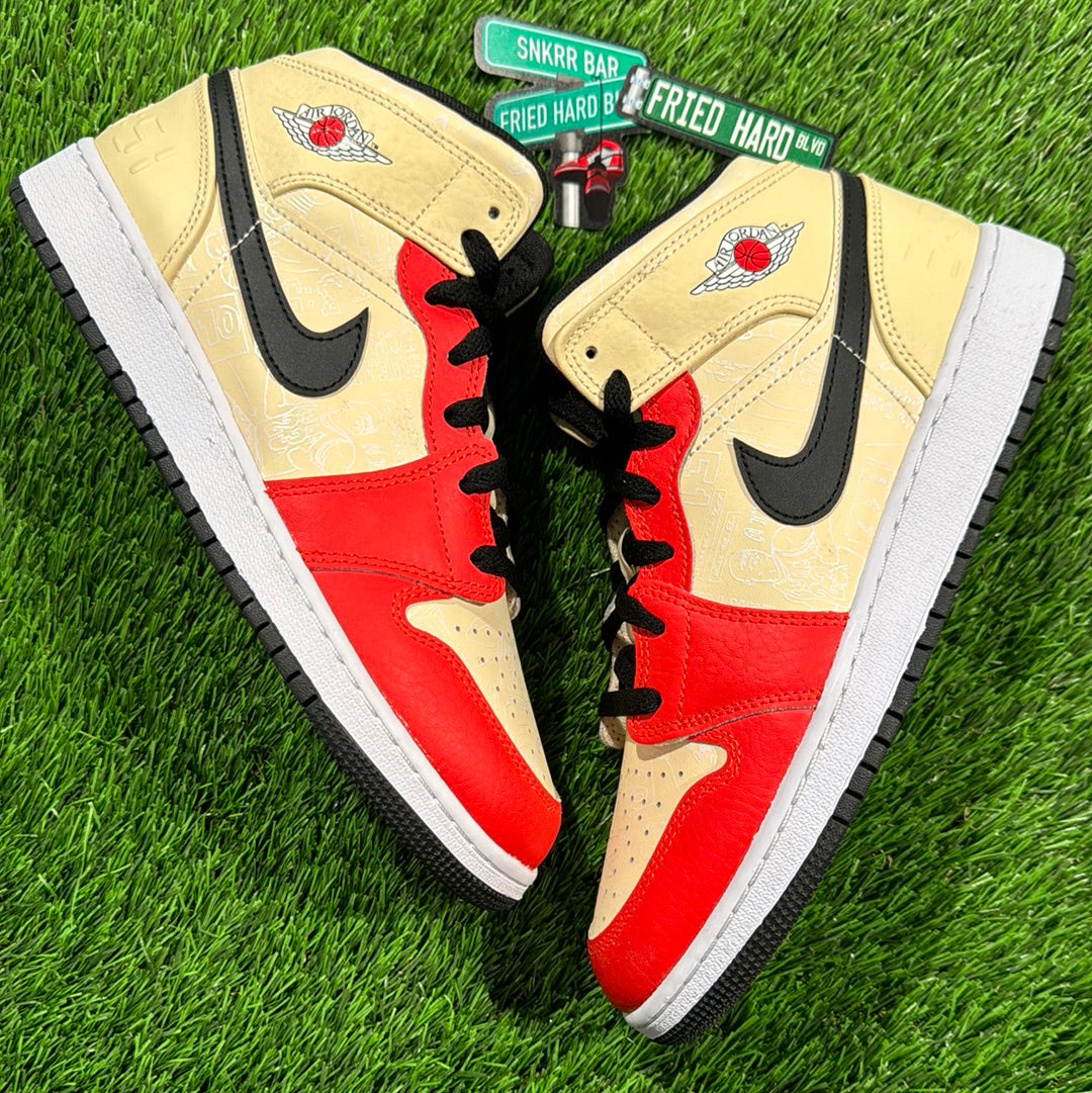 Air Jordan 1 Mid SS GS 'Dunk Contest'