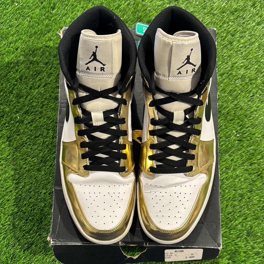 Air Jordan 1 Mid SE 'Metallic Gold'