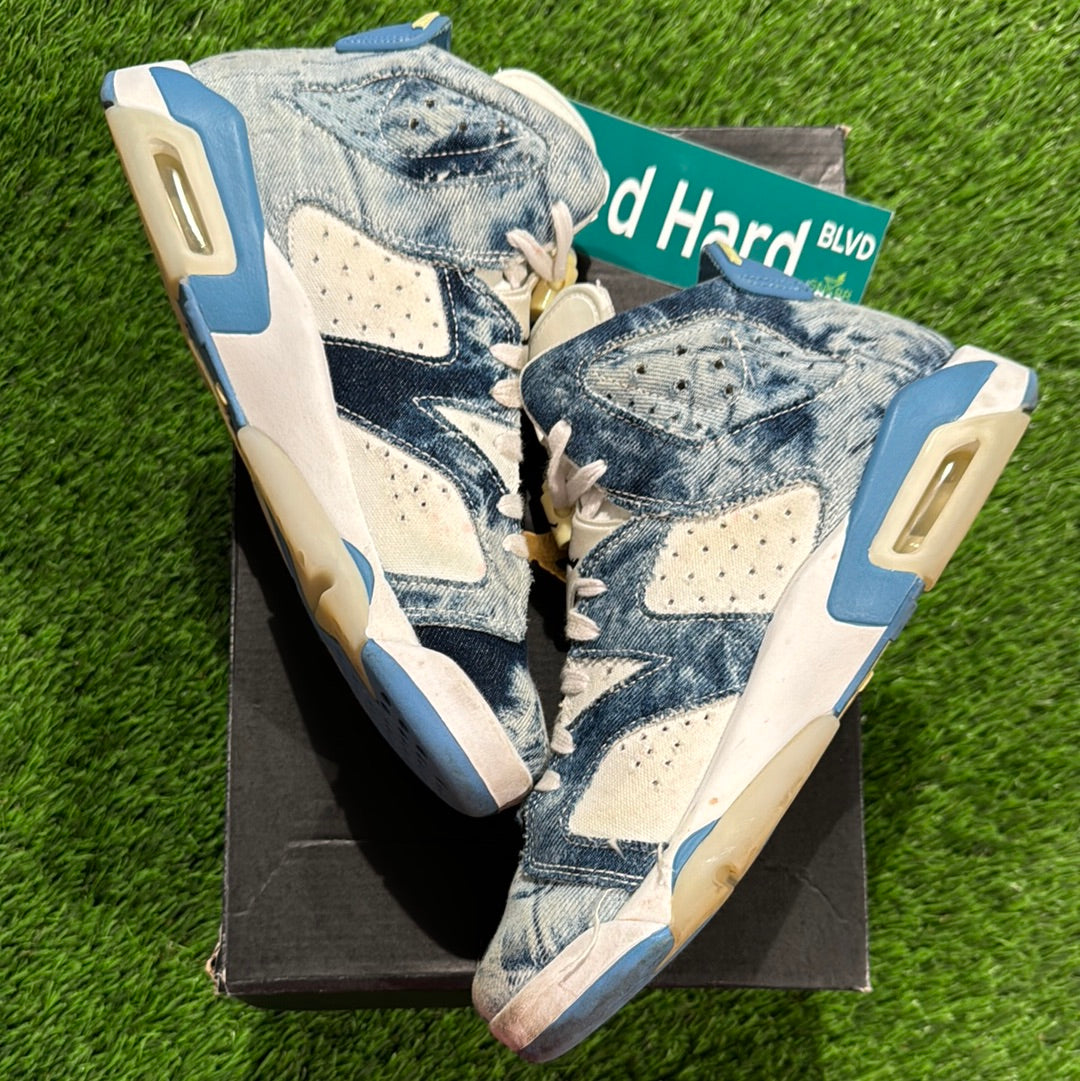 Air Jordan 6 Retro GS 'Washed Denim 2022'