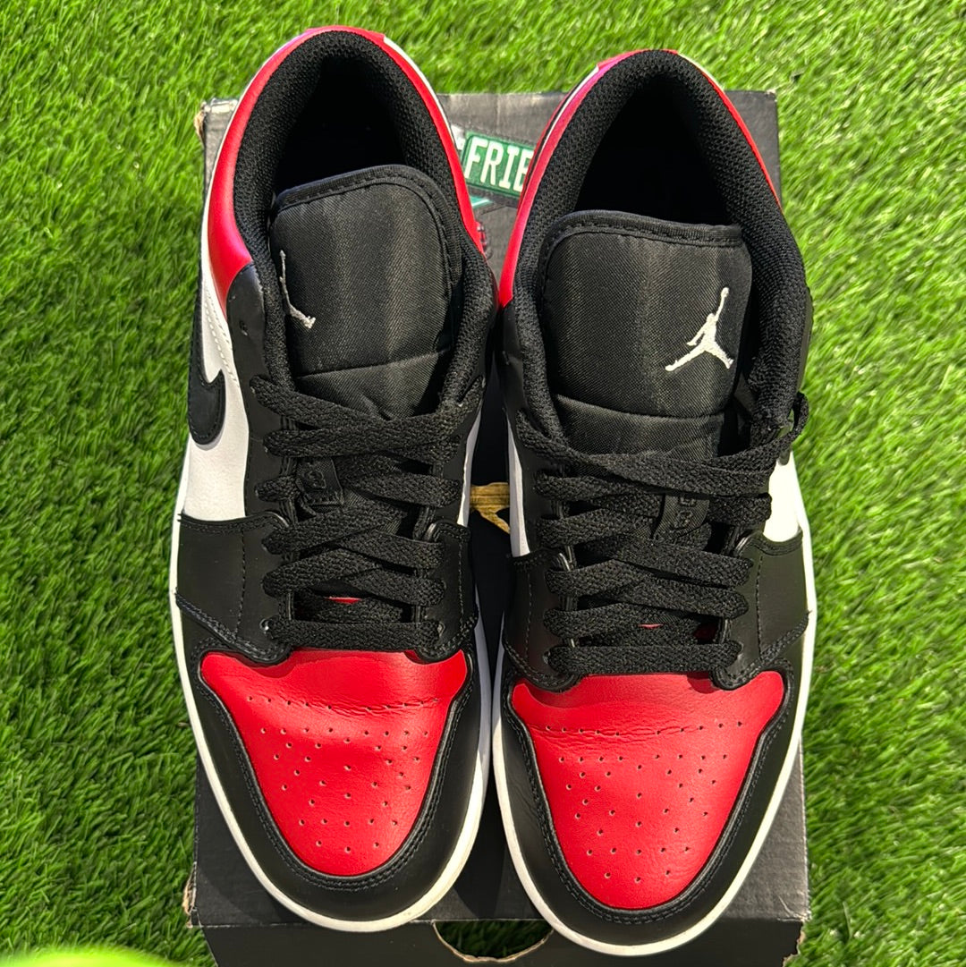 Air Jordan 1 Low 'Bred Toe'