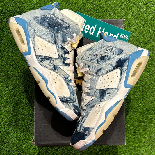 Air Jordan 6 Retro GS 'Washed Denim 2022'