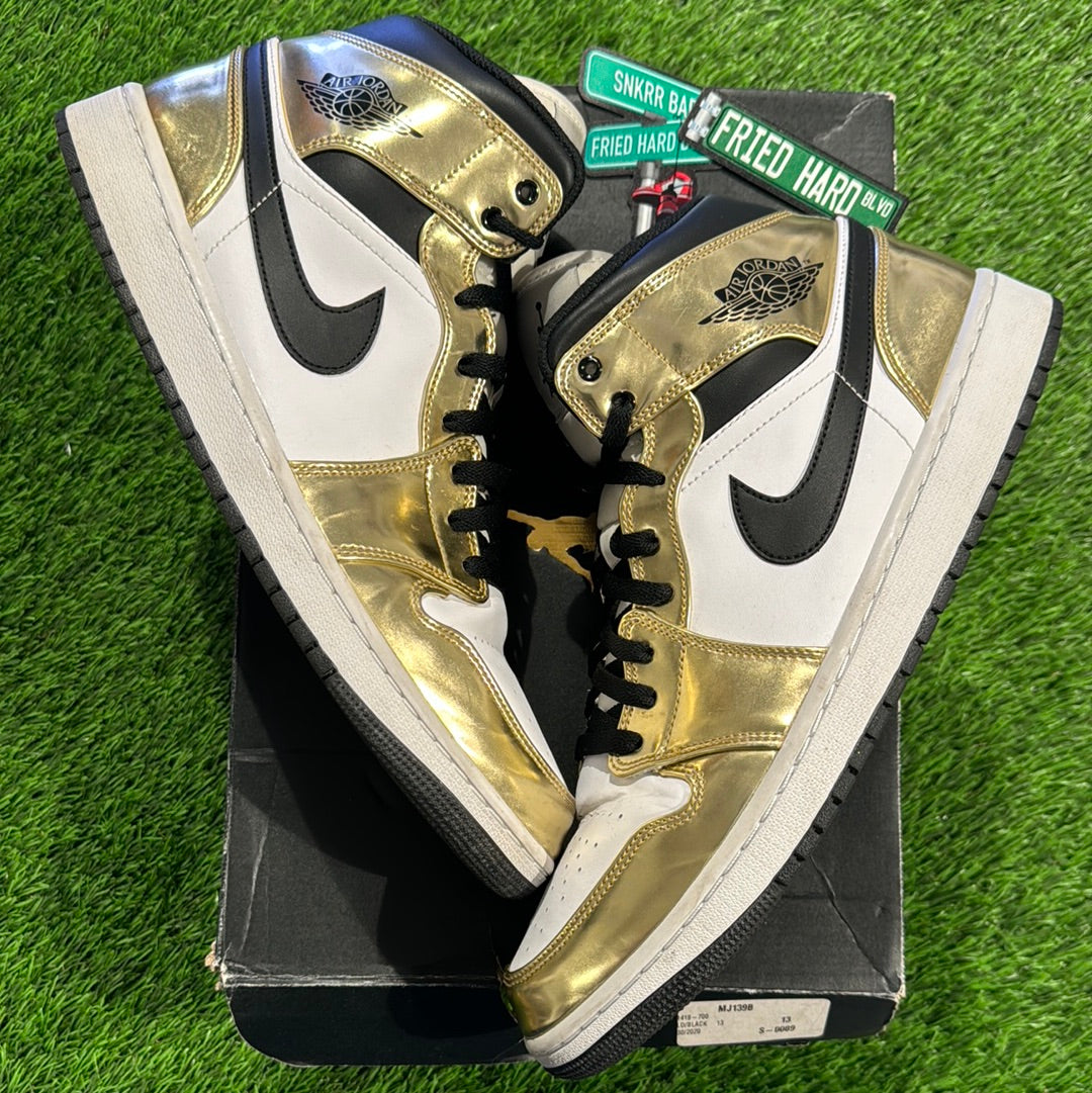 Air Jordan 1 Mid SE 'Metallic Gold'