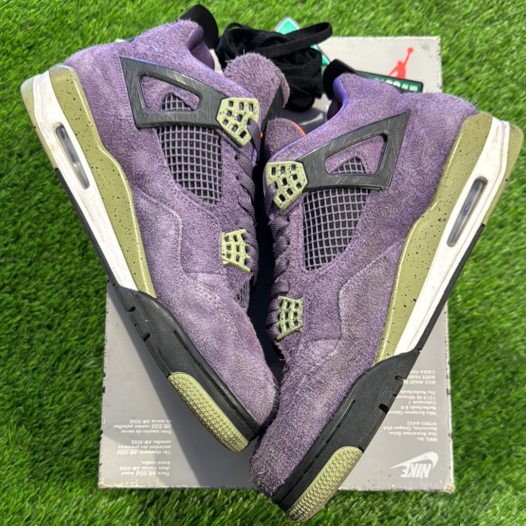 Wmns Air Jordan 4 Retro 'Canyon Purple'