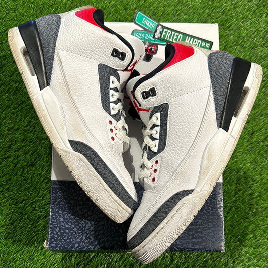 Air Jordan 3 Retro Denim SE 'Fire Red'