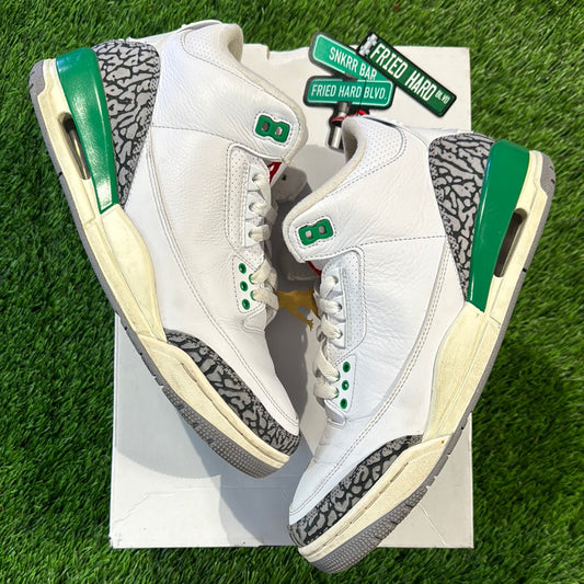 Wmns Air Jordan 3 Retro 'Lucky Green'