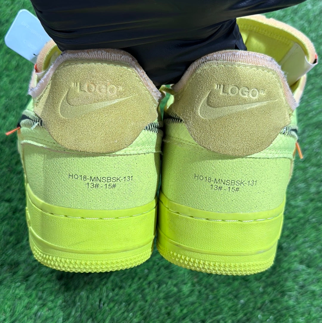 Off-White x Air Force 1 Low 'Volt'