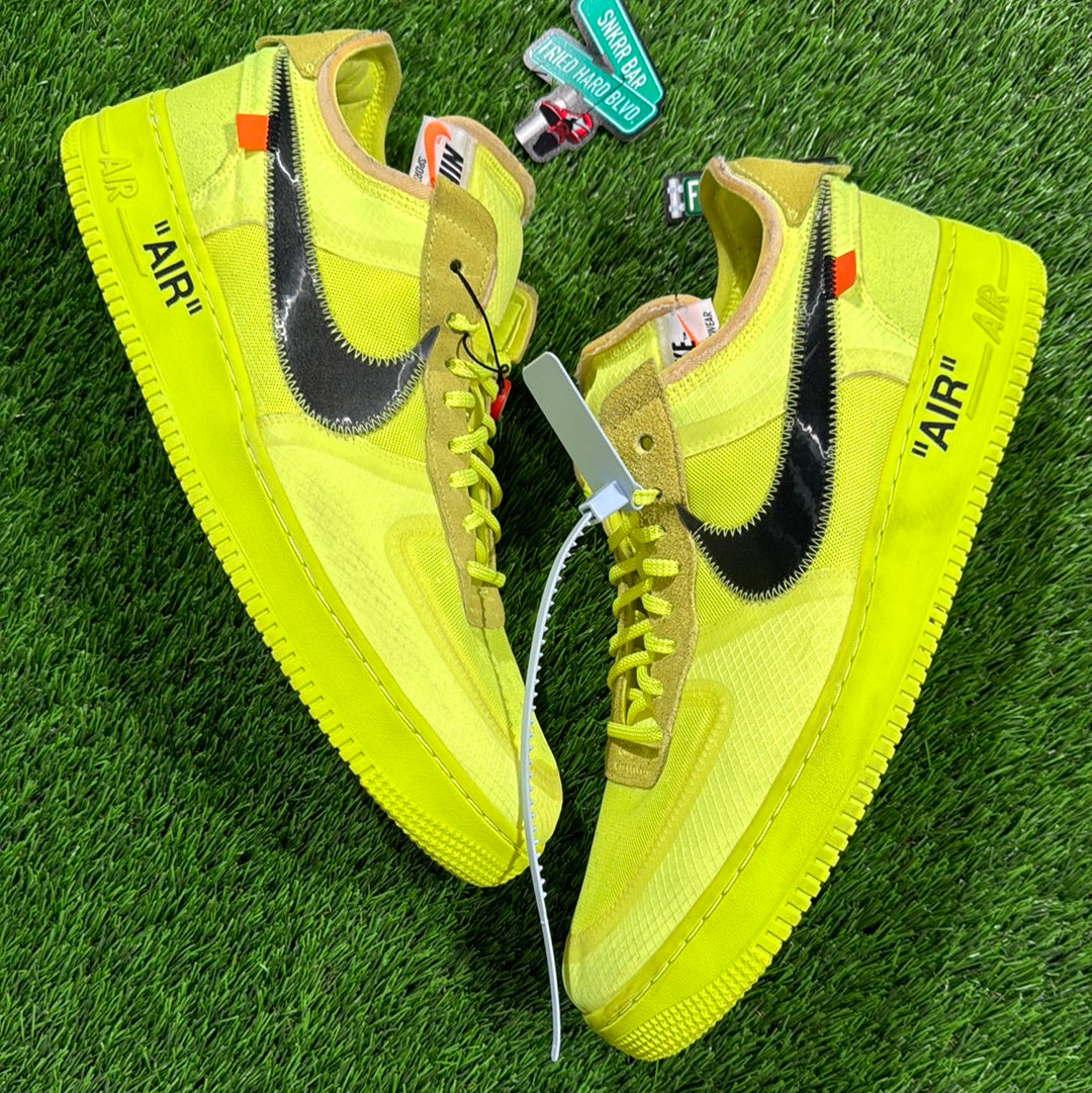 Off-White x Air Force 1 Low 'Volt'