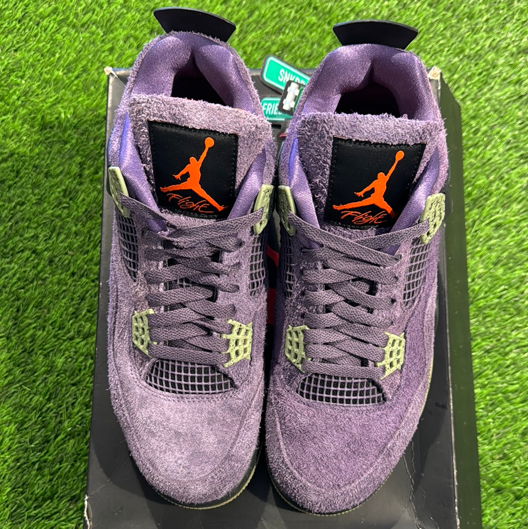 Wmns Air Jordan 4 Retro 'Canyon Purple'