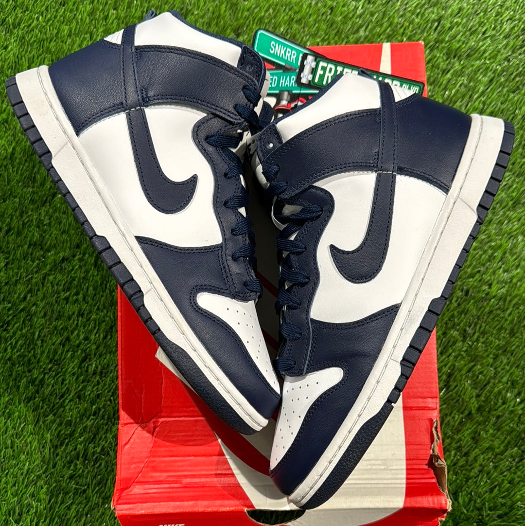 Nike Dunk High Championship Navy