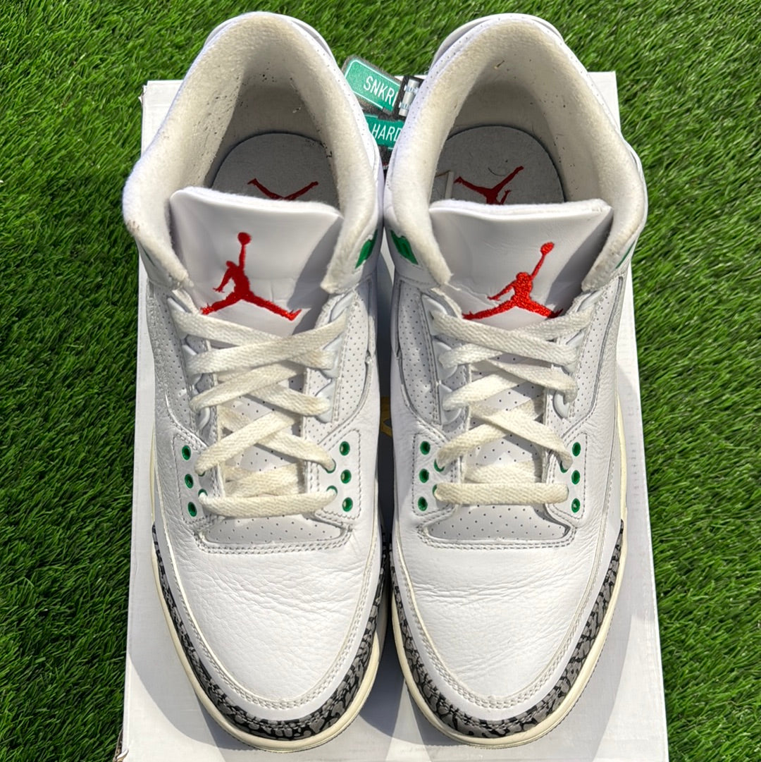 Wmns Air Jordan 3 Retro 'Lucky Green'